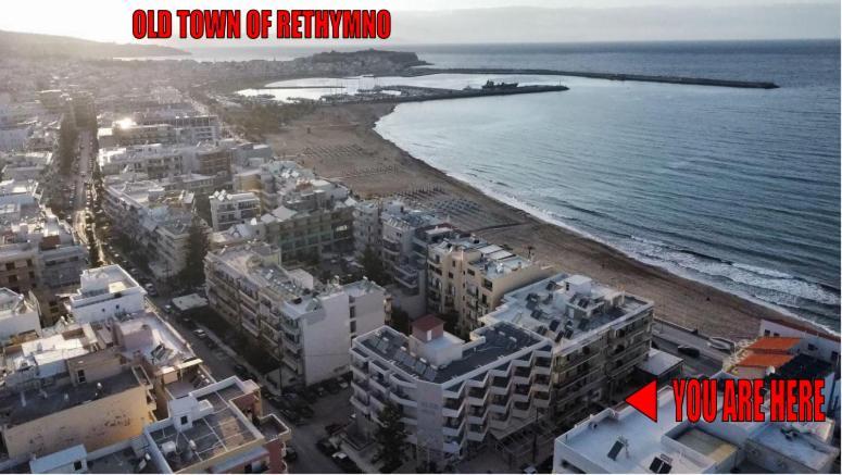 Beach Holiday Homes Rethymno  Bagian luar foto